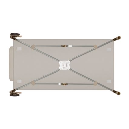 Lionelo - STEFI PLUS Travel Cot, Cappuccino Beige