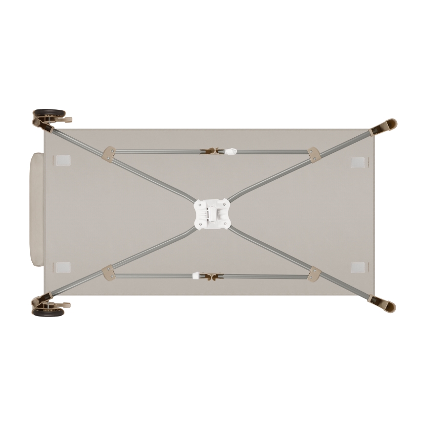 Lionelo - STEFI PLUS Travel Cot, Cappuccino Beige