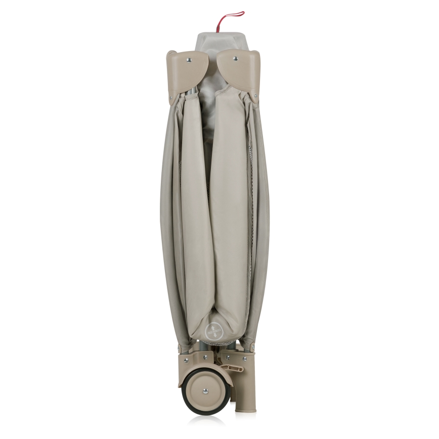 Lionelo - STEFI PLUS Travel Cot, Cappuccino Beige