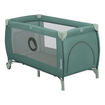 Lionelo - STEFI PLUS Travel Cot Olive Green