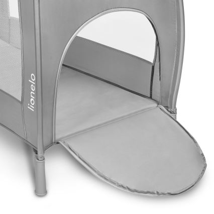 Lionelo - STEFI PLUS Travel Cot Pink/Yellow