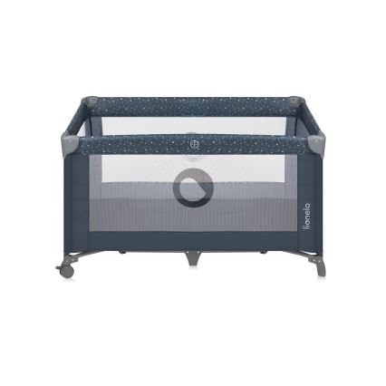 Lionelo - STEFI Travel Cot Blue Grey