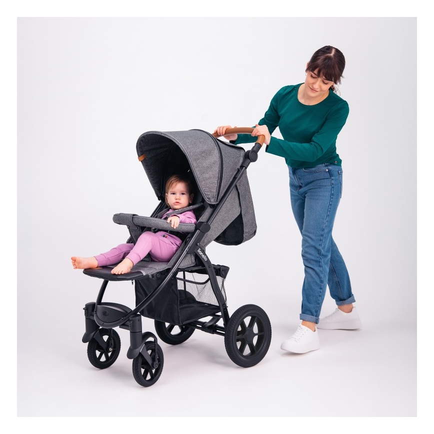 Lionelo - Stroller ANNET TOUR grey