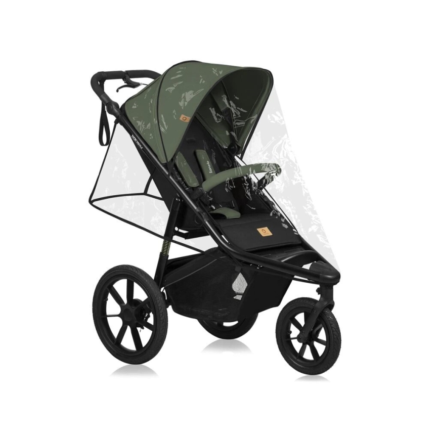 Lionelo - Stroller AZURA black/green