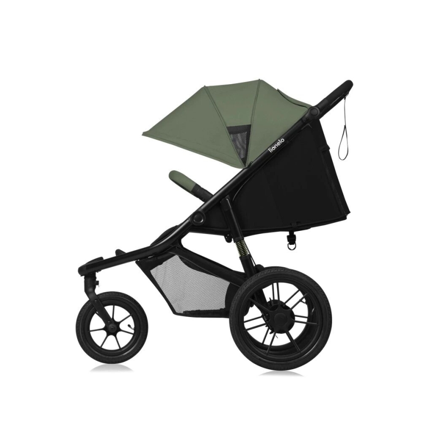 Lionelo - Stroller AZURA black/green