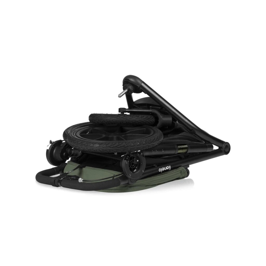 Lionelo - Stroller AZURA black/green