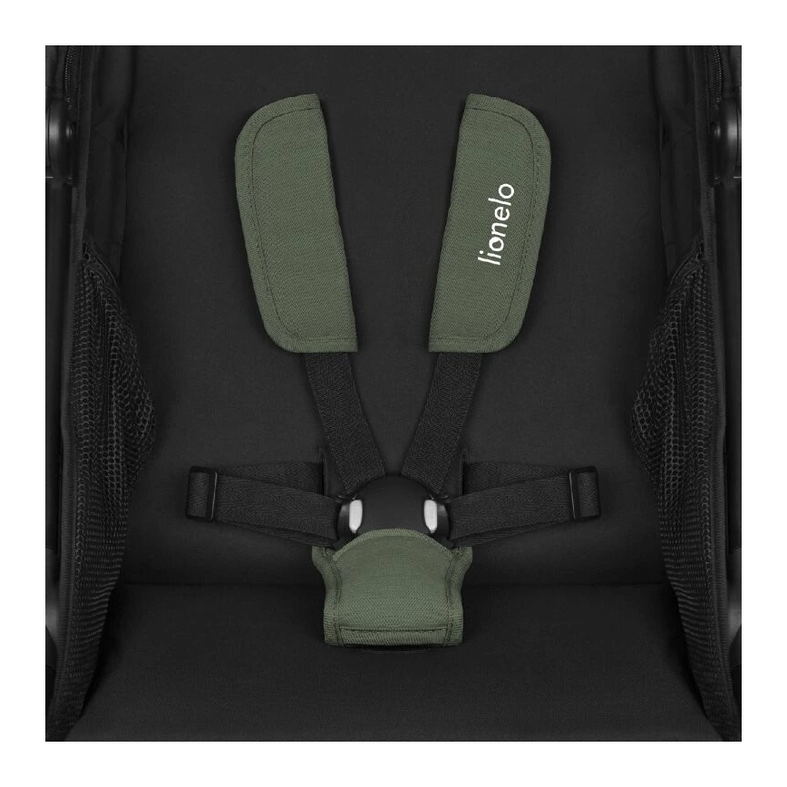 Lionelo - Stroller AZURA black/green