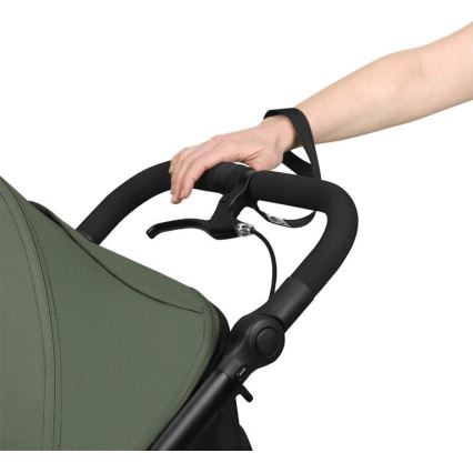 Lionelo - Stroller AZURA black/green