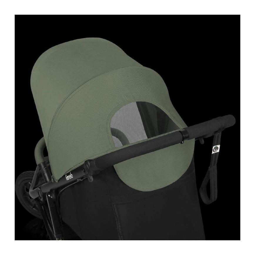 Lionelo - Stroller AZURA black/green