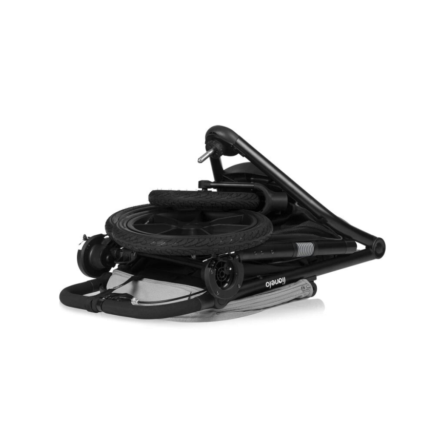 Lionelo - Stroller AZURA black/grey