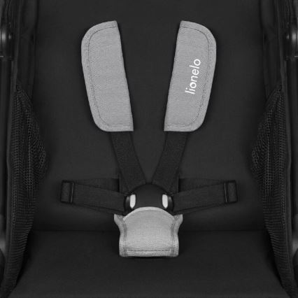 Lionelo - Stroller AZURA black/grey