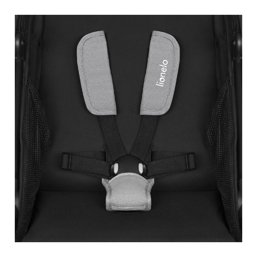 Lionelo - Stroller AZURA black/grey