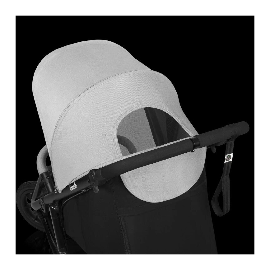 Lionelo - Stroller AZURA black/grey