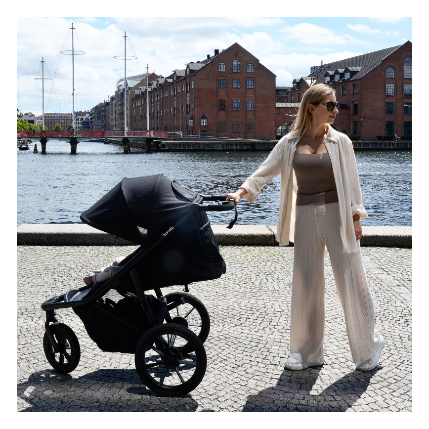 Lionelo - Stroller AZURA black