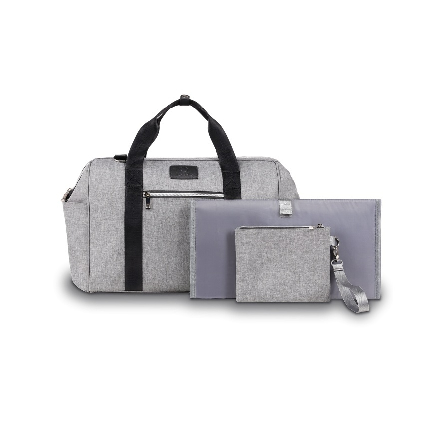 Lionelo - Stroller Changing Bag IDA Grey Concrete