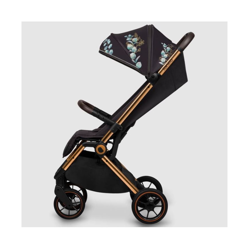 Lionelo - Stroller CLOE black/blue/gold