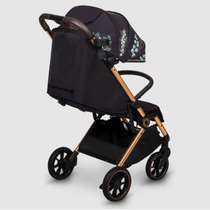 Lionelo - Stroller CLOE black/blue/gold
