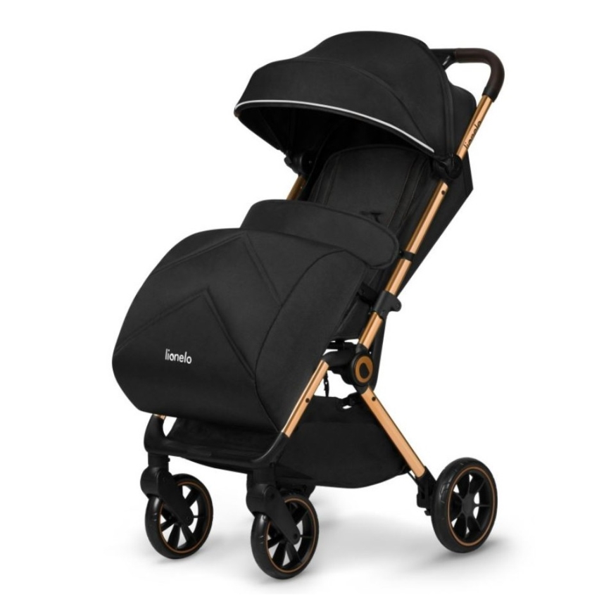 Lionelo - Stroller CLOE black/gold