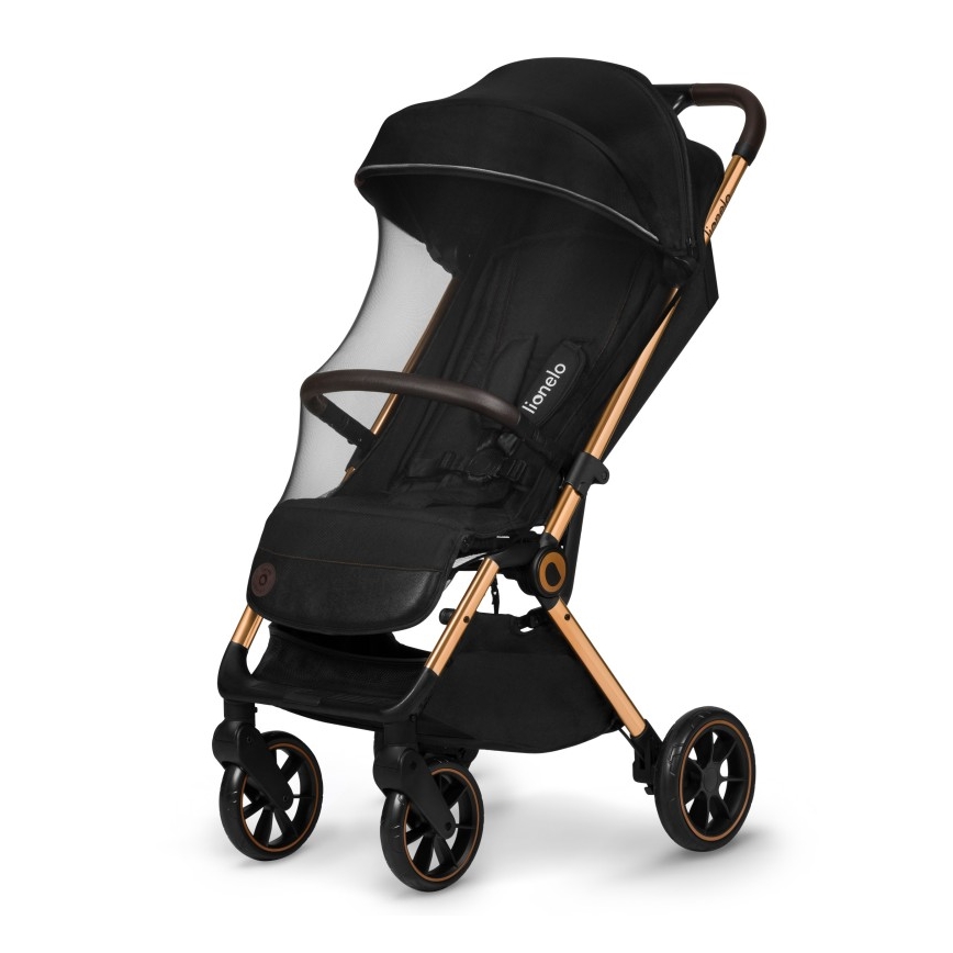 Lionelo - Stroller CLOE black/gold