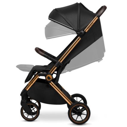 Lionelo - Stroller CLOE black/gold