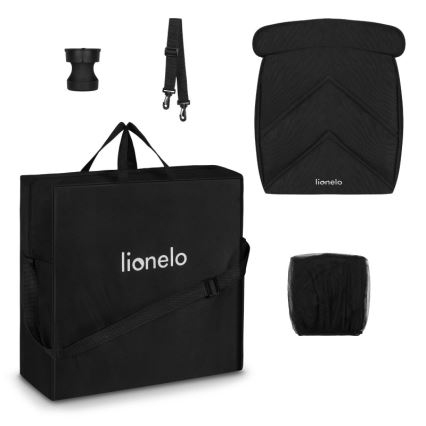Lionelo - Stroller CLOE black/gold