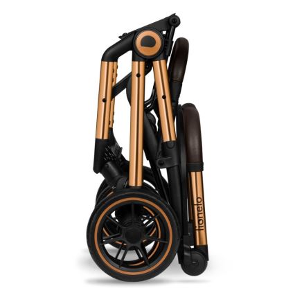 Lionelo - Stroller CLOE black/gold