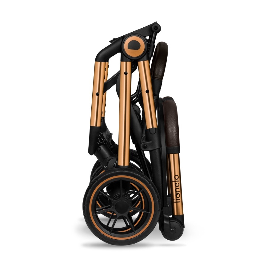 Lionelo - Stroller CLOE black/gold