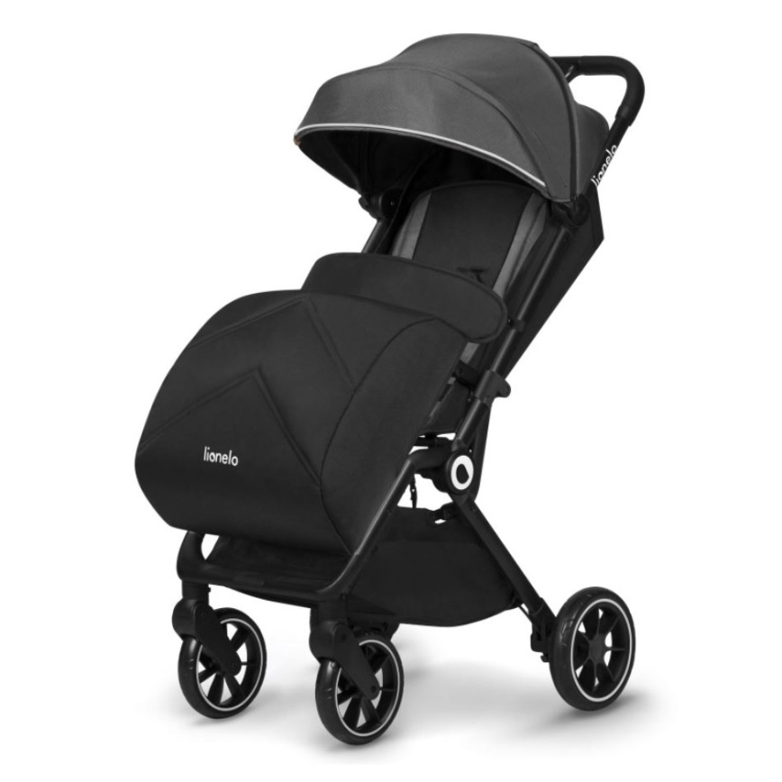Lionelo - Stroller CLOE black/grey