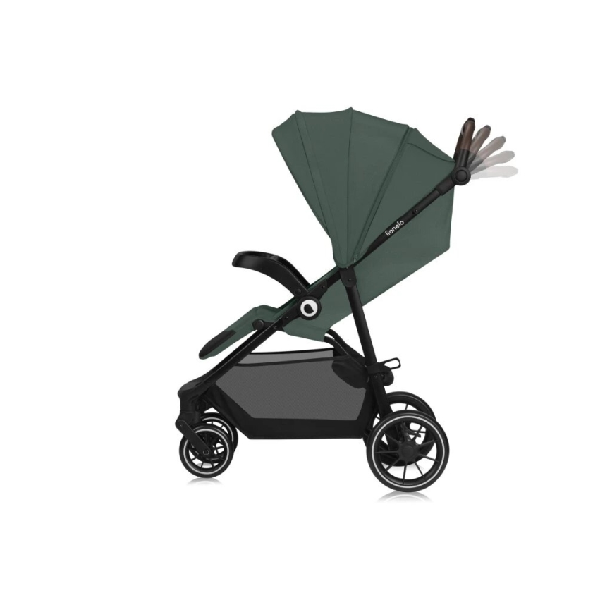 Lionelo - Stroller EMMA ONE green/black