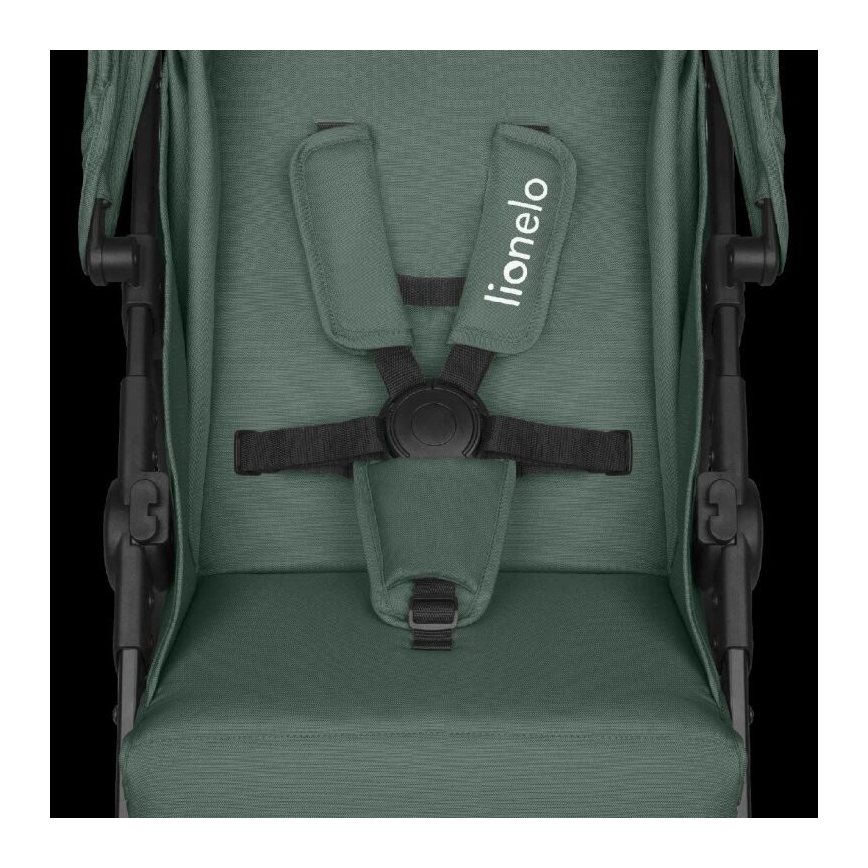 Lionelo - Stroller EMMA ONE green/black