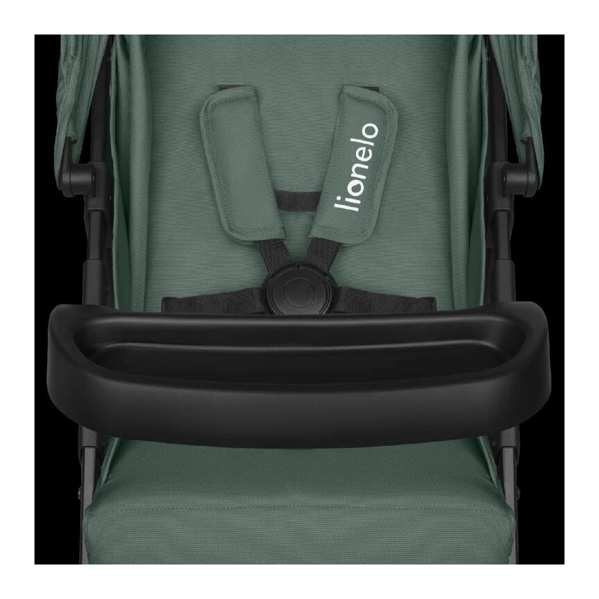 Lionelo - Stroller EMMA ONE green/black