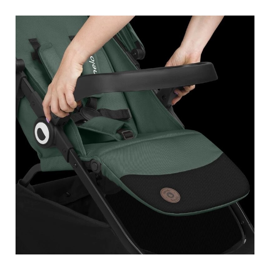 Lionelo - Stroller EMMA ONE green/black