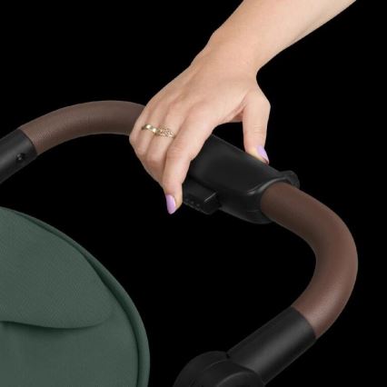 Lionelo - Stroller EMMA ONE green/black