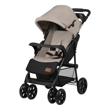 Lionelo - Stroller EMMA PLUS beige/black