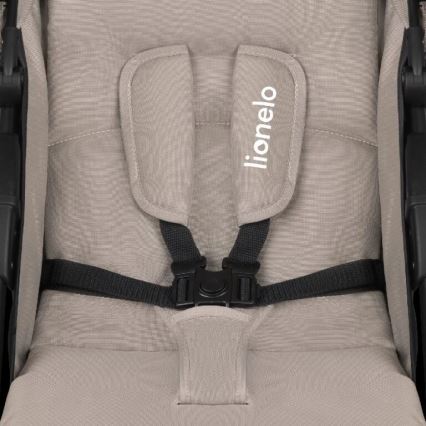 Lionelo - Stroller EMMA PLUS beige/black
