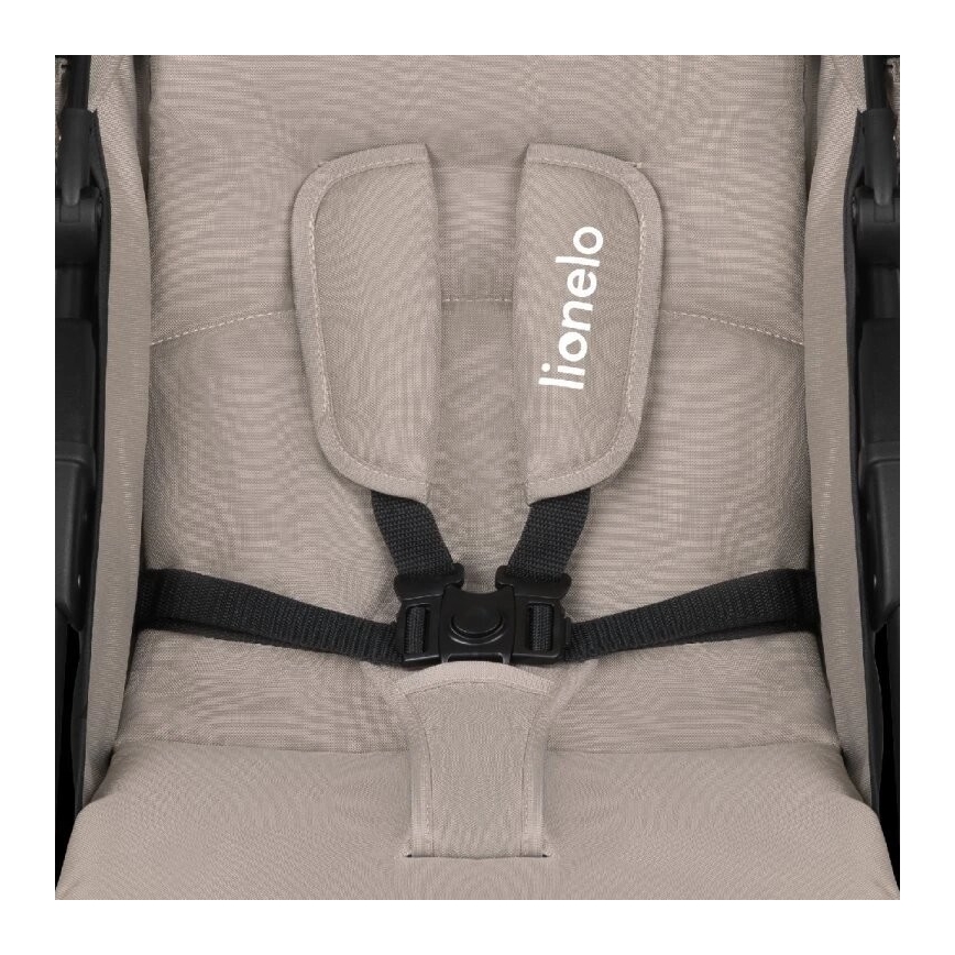 Lionelo - Stroller EMMA PLUS beige/black
