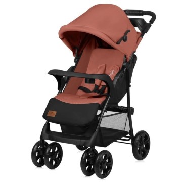 Lionelo - Stroller EMMA PLUS brick/black