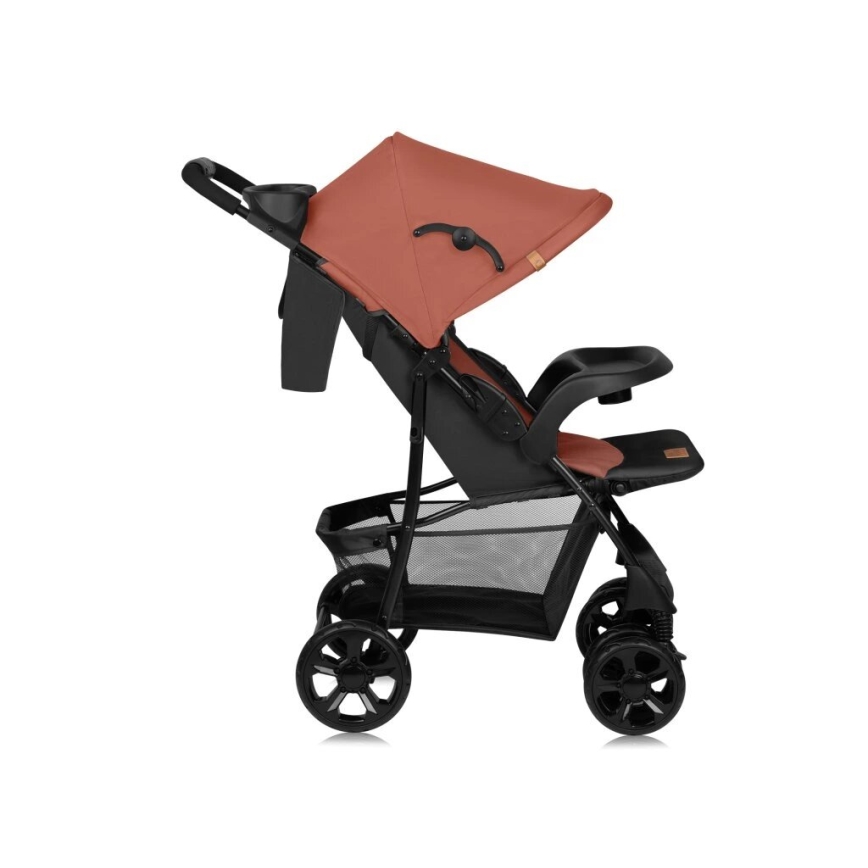 Lionelo - Stroller EMMA PLUS brick/black