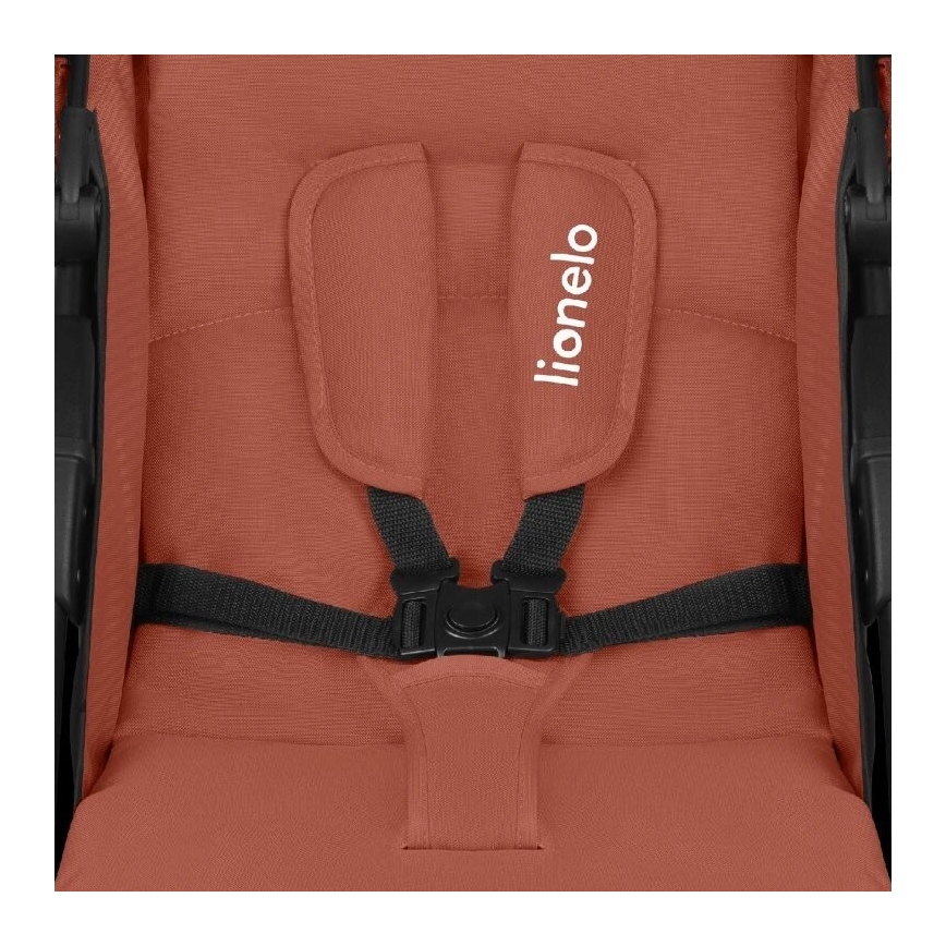 Lionelo - Stroller EMMA PLUS brick/black