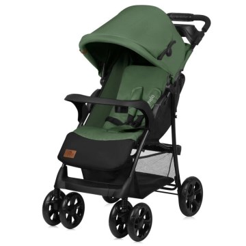 Lionelo - Stroller EMMA PLUS green/black
