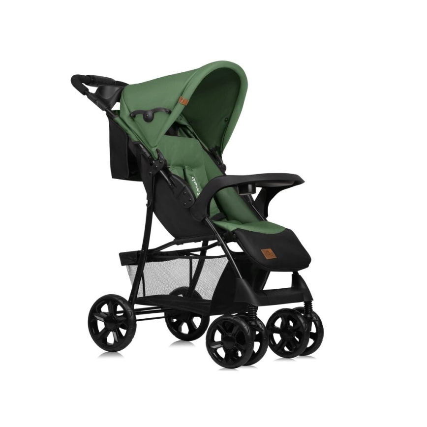 Lionelo - Stroller EMMA PLUS green/black