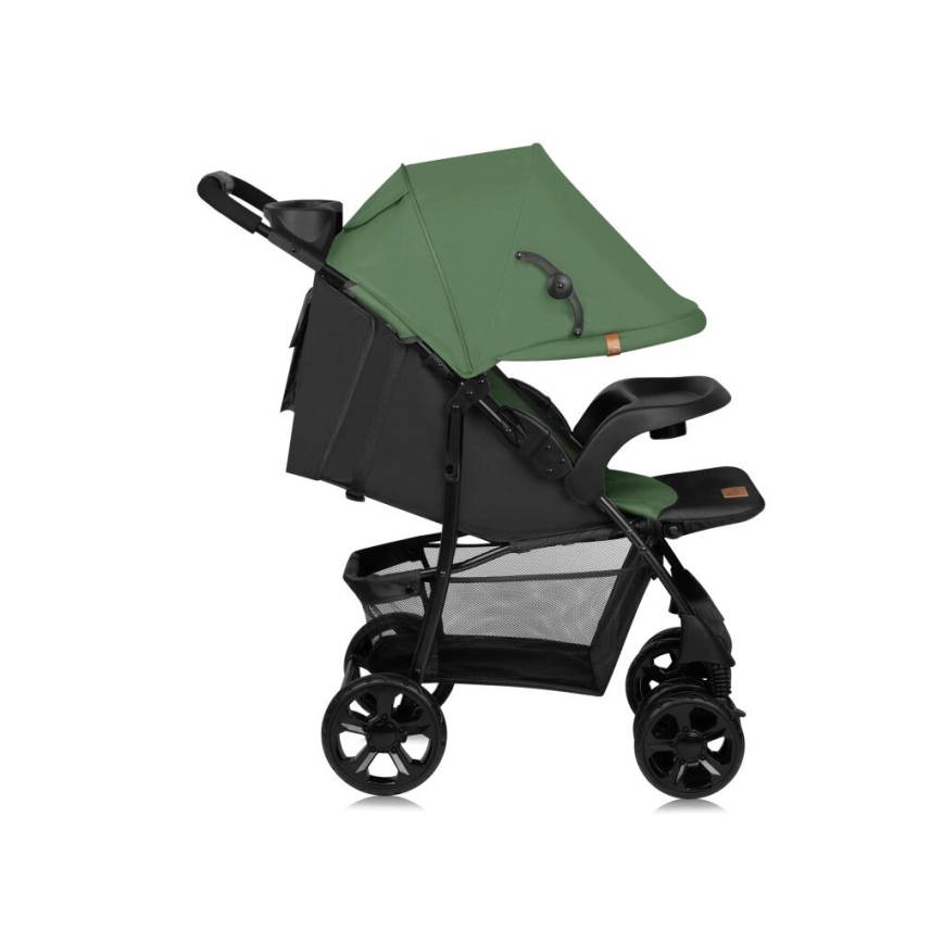 Lionelo - Stroller EMMA PLUS green/black