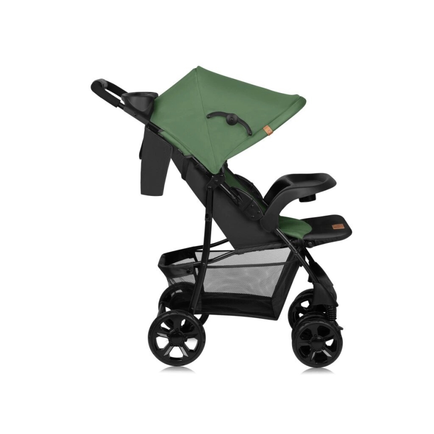 Lionelo - Stroller EMMA PLUS green/black
