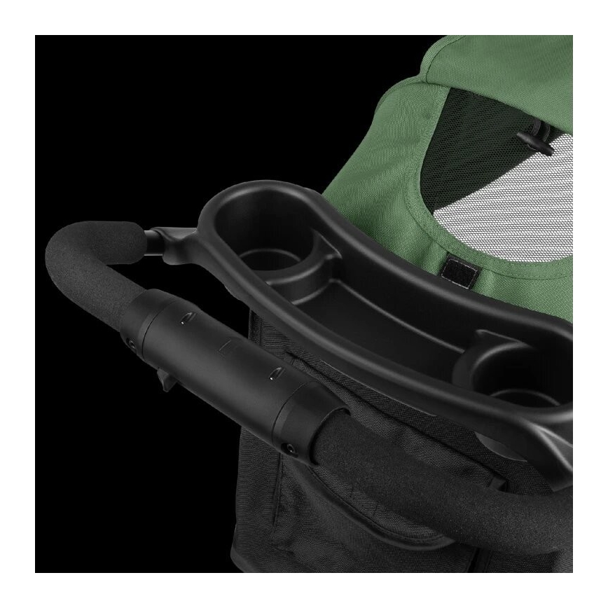 Lionelo - Stroller EMMA PLUS green/black