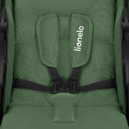 Lionelo - Stroller EMMA PLUS green/black