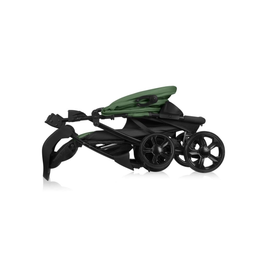 Lionelo - Stroller EMMA PLUS green/black