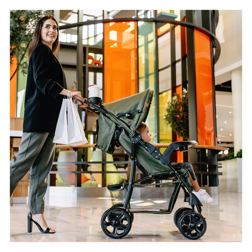 Lionelo - Stroller EMMA PLUS green