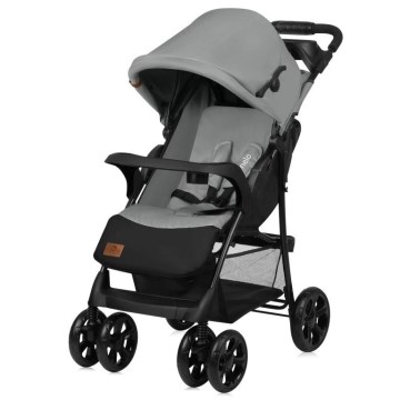 Lionelo - Stroller EMMA PLUS grey/black