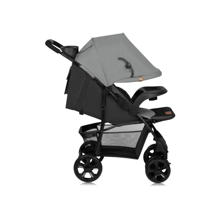 Lionelo - Stroller EMMA PLUS grey/black