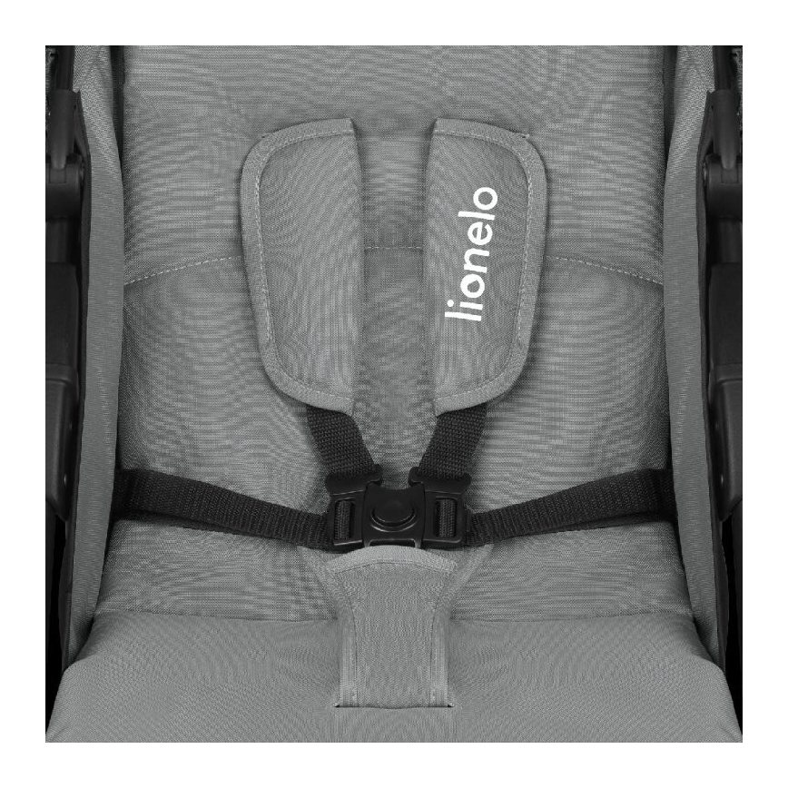 Lionelo - Stroller EMMA PLUS grey/black